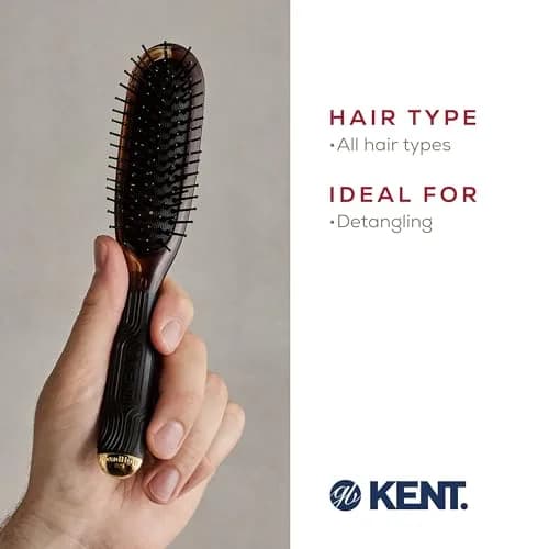 Kent HeadHog Detangler Brush Pack of 3 | Anti-Static Rounded Nylon Bristles for All Hair Types thumbnail 6