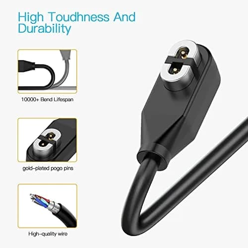 AWINNER Magnetic USB C Charging Cable 1m (3.3ft) for Shokz Headphones | Pack of 4 thumbnail 4