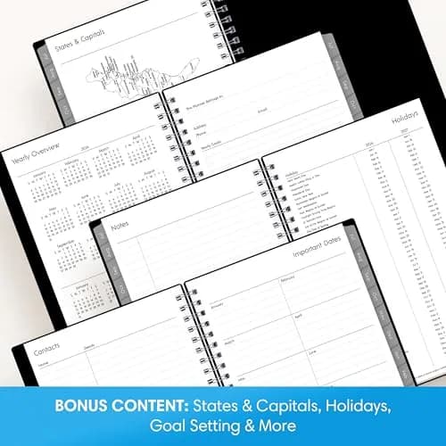 Blue Sky 2026-2027 Weekly and Monthly Academic Planner Calendar, 5" x 8" (12.7cm x 20.3cm) | Professional Planning for Students and Office Workers thumbnail 5