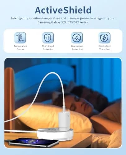 Qntry Type C Charger Fast Charging 25W | 2 Pack with 6FT Cable for Samsung, Pixel, iPhone thumbnail 6