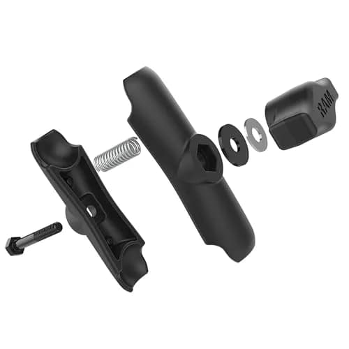 RAM MOUNTS Medium Double Socket Arm for B Size 1″ Ball Mount Components | Marine-Grade Aluminum, 3.73" Length thumbnail 4