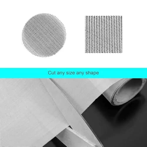 NSKONGDODO 304 Stainless Steel Woven Wire Mesh 100 Mesh 44x120cm | Industrial Filtration Screen thumbnail 5