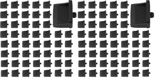 GINTOOYUN USB Anti Dust Cap Silicone Pack of 50 | Port Plug Cover for USB Type A Female End thumbnail 1