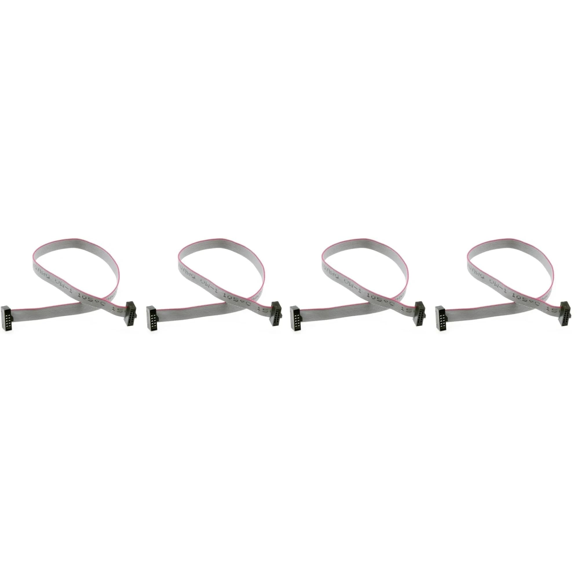 Treedix 1.27mm Pitch IDC Ribbon Cable 200mm (7.87 in) Female to Female, Pack of 2 | JTAG/ISP Connecting SWD Cable - main product image