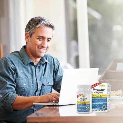 Real Health Prostate Complete - Prostate Support Softgels 90 Ct | Natural Relief & Wellness thumbnail 2