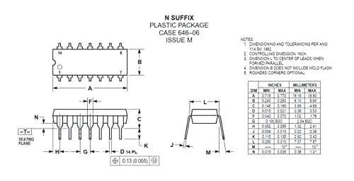 Bridgold 20pcs SN74LS32N 74LS32 74LS32N HD74LS32P DM74LS32N Quadruple 2-Input OR Gates DIP-14 thumbnail 5