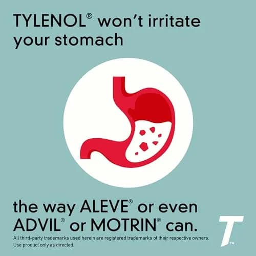 Tylenol Extra Strength & PM Value Pack 200 Count | Acetaminophen 500 mg Pain Reliever & Nighttime Sleep Aid thumbnail 4