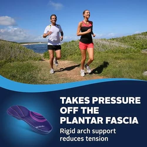 Airplus Plantar Fasciitis Orthotic 3/4 Length Shoe Insoles Men's 7-12 (Pack of 12) | APMA Certified Arch Support thumbnail 4