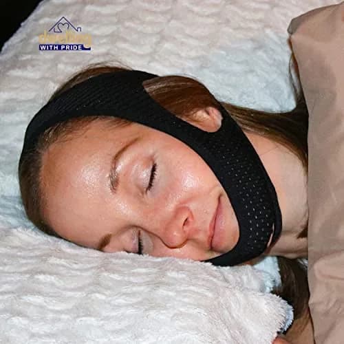 Dwelling With Pride Anti Snore Chin Strap Pack of 3 | Ergonomic Fit for Men and Women thumbnail 3