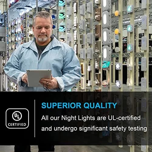 GE Plug-in Night Light with Dusk to Dawn Sensor, 16 Pack (Warm White) | Automatic Indoor Lighting thumbnail 7