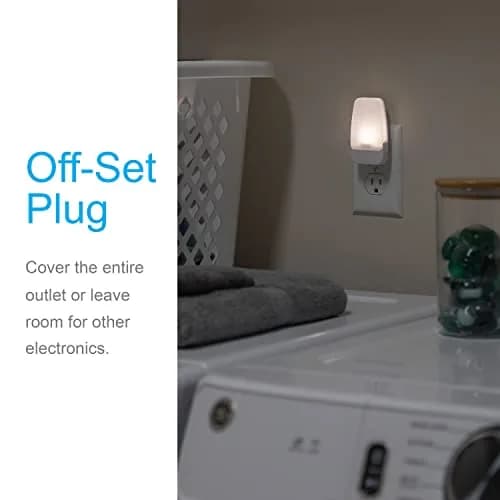 GE Plug-in Night Light with Dusk to Dawn Sensor, 16 Pack (Warm White) | Automatic Indoor Lighting thumbnail 3