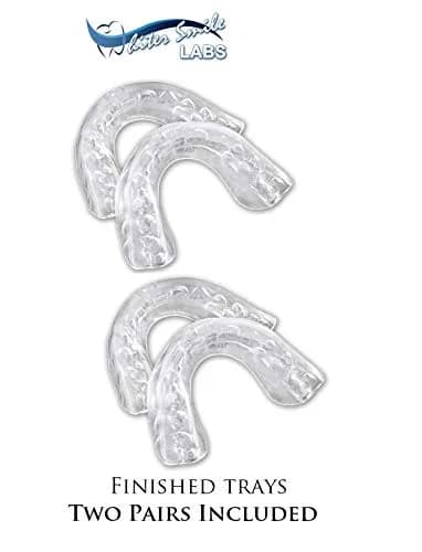 Whiter Smile Labs Thin Teeth Whitening Trays - BPA Free - 4 Trays (Pack of 2) | Custom Fit for Home Use thumbnail 2