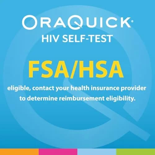 OraQuick HIV Self-Test, Oral Fluid, 2 Ct | Rapid, 20 Min, At-Home HIV Test Kit for 14+ thumbnail 7