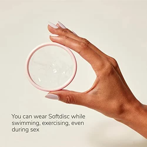 Softdisc Menstrual Discs 28 Count (14 Count Pack of 2) | USA Imported Period Discs for All Flow thumbnail 3