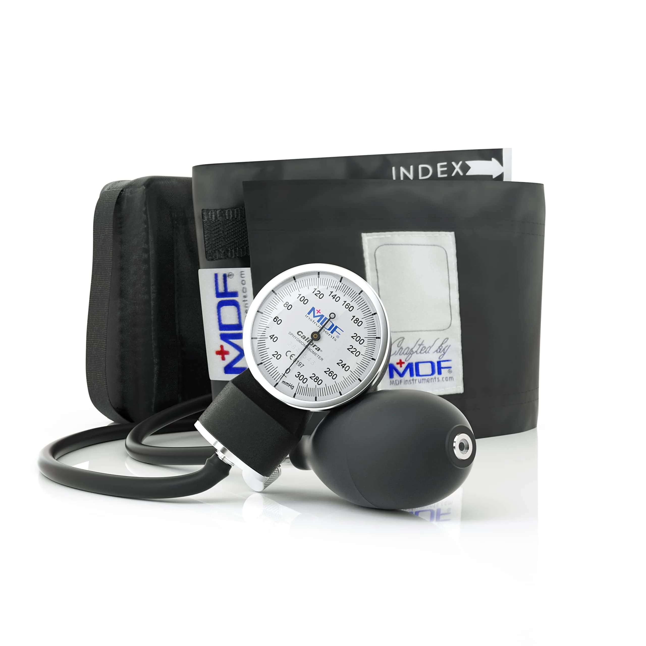 MDF Instruments Calibra Aneroid Professional Sphygmomanometer Pack of 24 | Lifetime Calibration, Adult Cuff & Case
