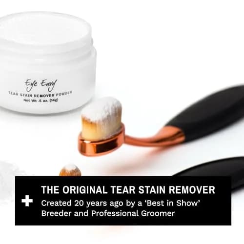 Eye Envy Tear Stain Remover Powder for Dogs and Cats 1 oz (2-Pack) | Natural, Safe Formula for Dry Eyes thumbnail 8