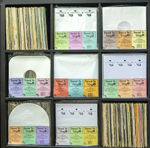 Invest In Vinyl Anti Static Round Bottom LP Inner Sleeves 12" (150 Sleeves Total) | Protects Vinyl from Scratches & Dust thumbnail 5