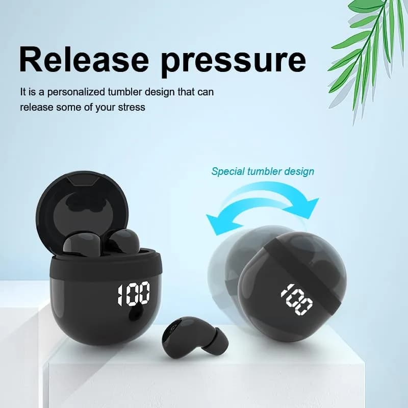 YXYKODM Invisible Mini Wireless Bluetooth Earbuds Tiny IPX6 Waterproof Sleep Stereo | HiFi Sound for Work & Study thumbnail 4