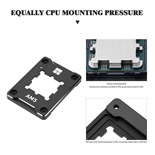 Thermalright ASF-Black AM5 CPU Holder Pack of 2 | Corrective Anti-Bending Fixing Frame thumbnail 5