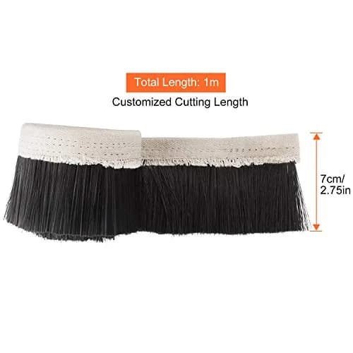 STARVAST 70mm CNC Dust Shoe Brush 100cm (2.75in) Pack of 2 | Dust Collection for Routers & Engravers thumbnail 2