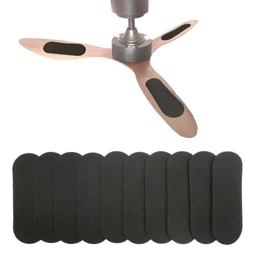 Cizenal 30-Pack Ceiling Fan Filters for Blades, Activated Charcoal Air Purifier Pads 25cm x 9cm (9.8in x 3.5in) | Traps Dust, Pollen, Pet Hair & Odors thumbnail 1
