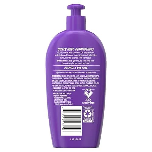 Aussie Miracle Curls Detangling Milk Leave-In Conditioner 163ml (5.5 Fl Oz) | Coconut & Jojoba Oil for Curly Hair thumbnail 9