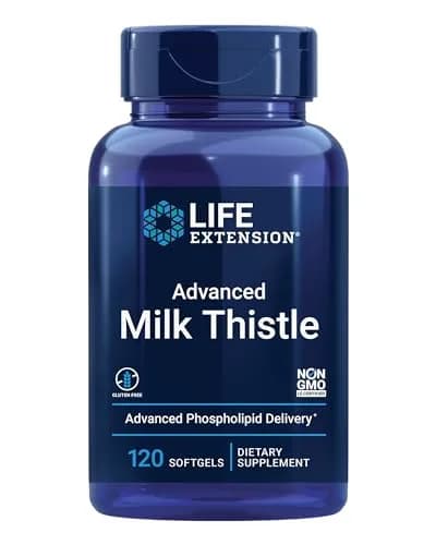 Life Extension Advanced Milk Thistle Silymarin Softgels 120 Count (Pack of 12) | Liver Health & Detox Support thumbnail 1