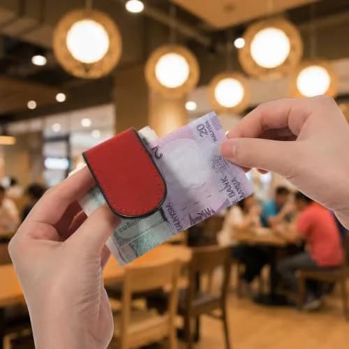 Hpmjz Slim Magnetic Money Clip | Compact Magnetic Wallet for Men thumbnail 7