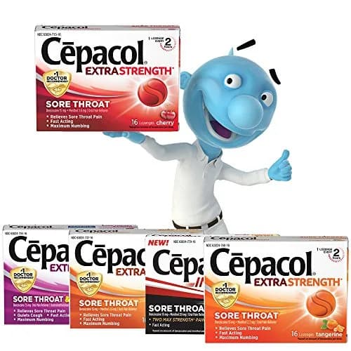 Cepacol Extra Strength Sore Throat Lozenges, Cherry 16ct (Pack of 2) | Fast-Relief Oral Pain & Cough Suppressant thumbnail 6