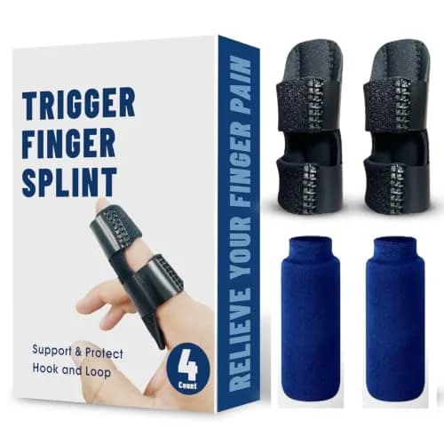 NSKONGDODO Trigger Finger Splint and Ice Pack | Arthritis & Pain Relief for Fingers thumbnail 1