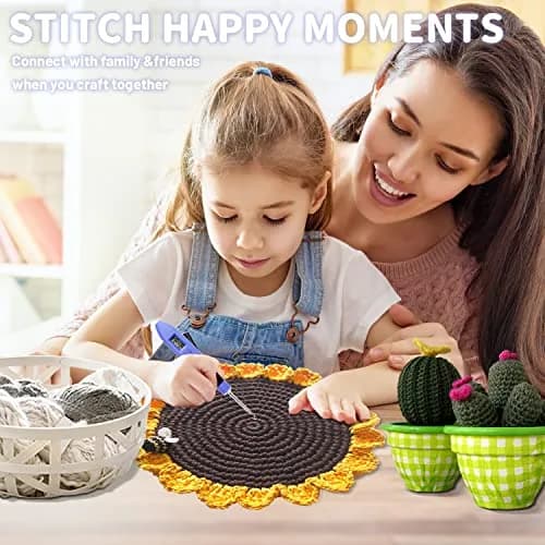 Zcvtbye Light Up Crochet Hooks Set, 24 Sizes with Light & Digital Counter | Ergonomic & Rechargeable thumbnail 7