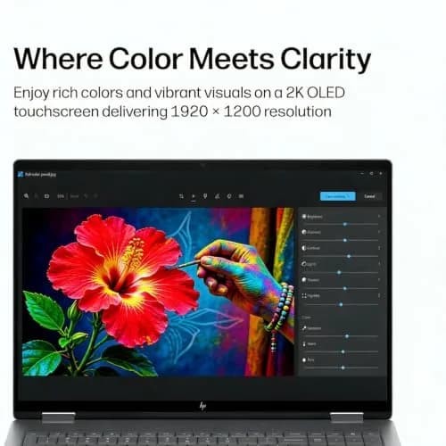 HP OmniBook X Flip 16 2-in-1 Laptop 16" OLED Touch | AMD Ryzen AI 5 430, 16GB RAM, 512GB SSD thumbnail 4