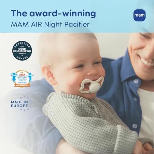 MAM Air Pacifier 6-16 Months, 48 Count (1.2 lb) | Extra Air Flow for Sensitive Skin thumbnail 3