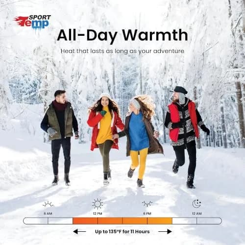 Sport Temp Natural Appendage Warmer 24 Count | Up to 11 Hours of Heat thumbnail 3