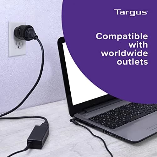 Targus Universal Travel Adapter, International Plug Adapter, Compact & Safe for Worldwide Use thumbnail 6