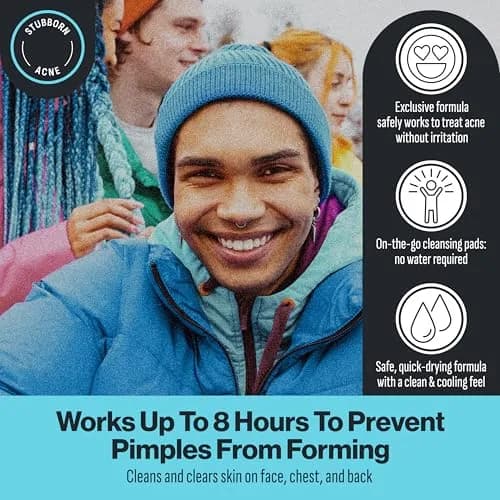 Oxy Deep Pore Acne Cleansing Pads Maximum Strength 2% Salicylic Acid 90 Count (Pack of 9) | Fights Stubborn Breakouts & Unclogs Pores thumbnail 3