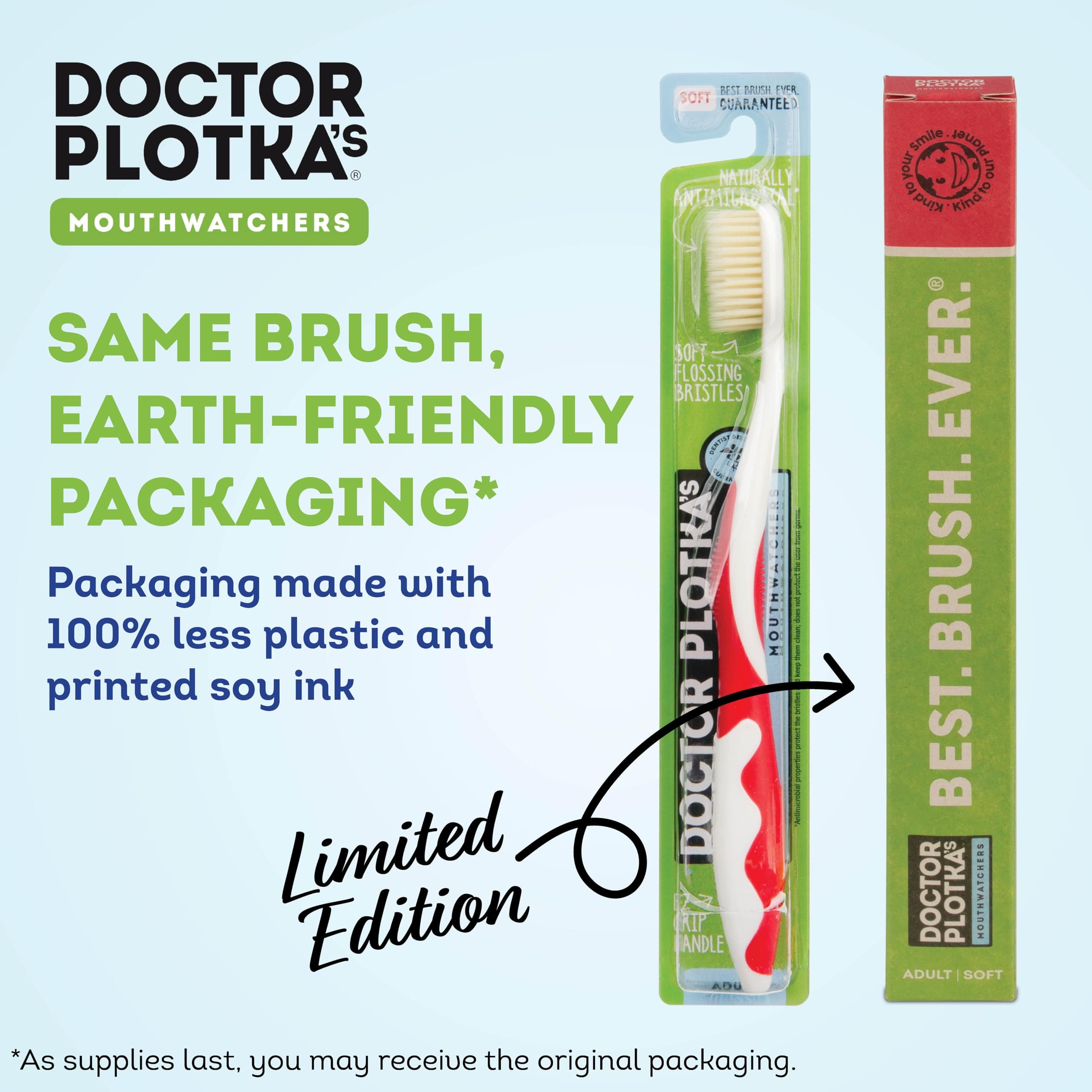 MOUTHWATCHERS Soft Flossing Manual Toothbrush 4-Pack | Gentle Deep Clean for Adults - view 7
