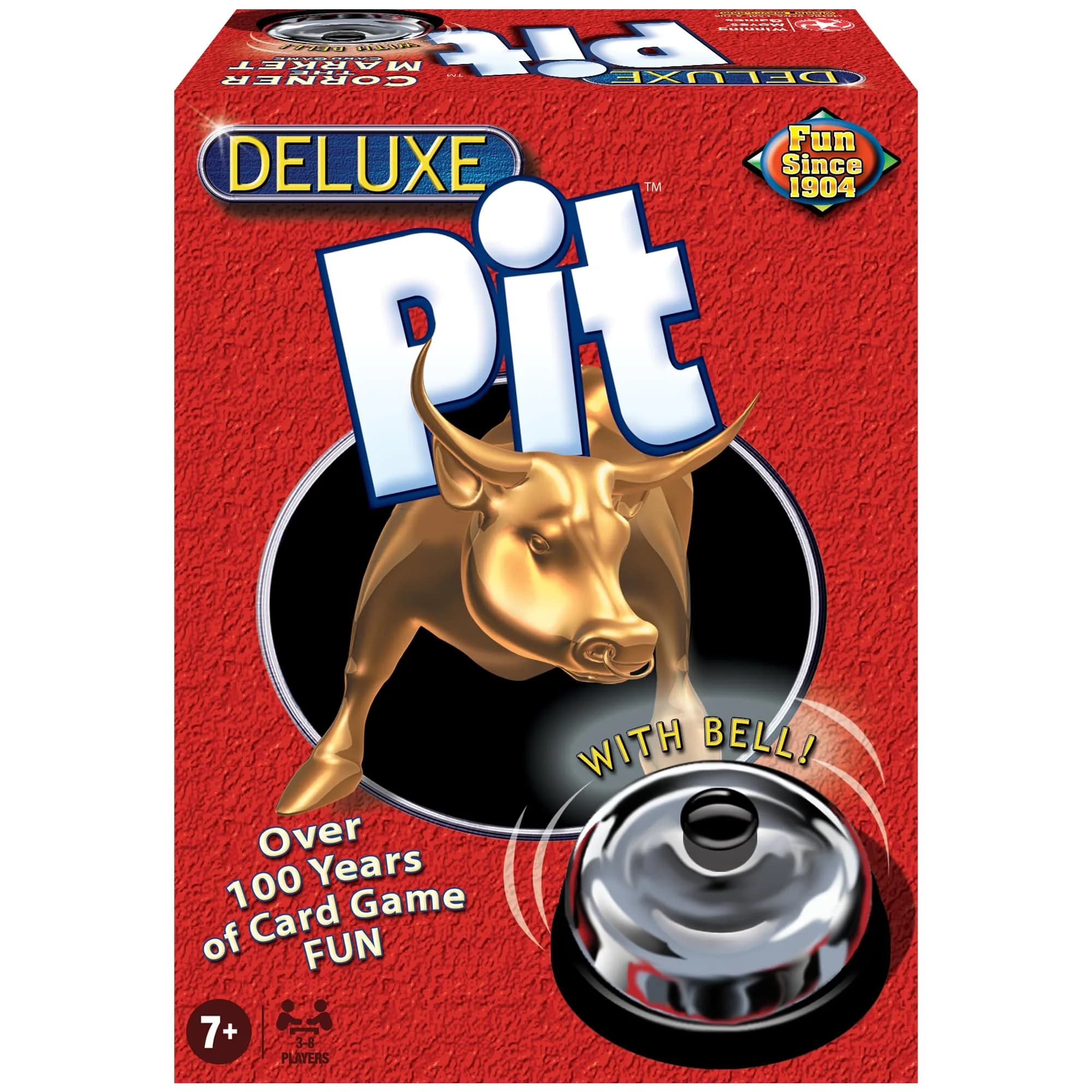 Winning Moves Deluxe Pit, Classic Trading Card Game | Fast-Paced Strategy for 3-8 Players - main product image