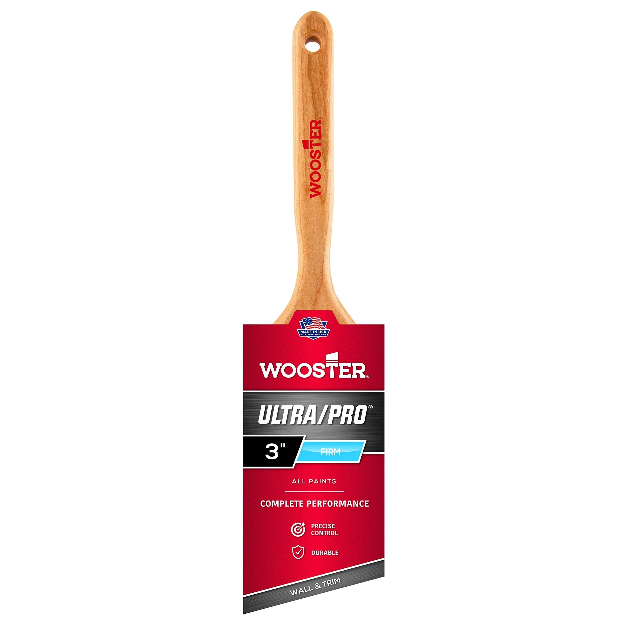 Wooster Brush Ultra/Pro Firm Angle Sash Paintbrush 3-Inch (7.62 cm) | Smooth Application for All Paints - main product image