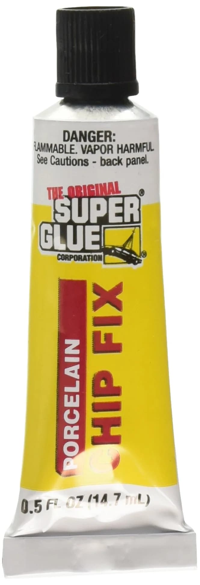Super Glue Liquid White Glue | Porcelain Repair Adhesive, 14.7ml (0.5 Fl Oz) | Strong Bond for Ceramics & More - main product image