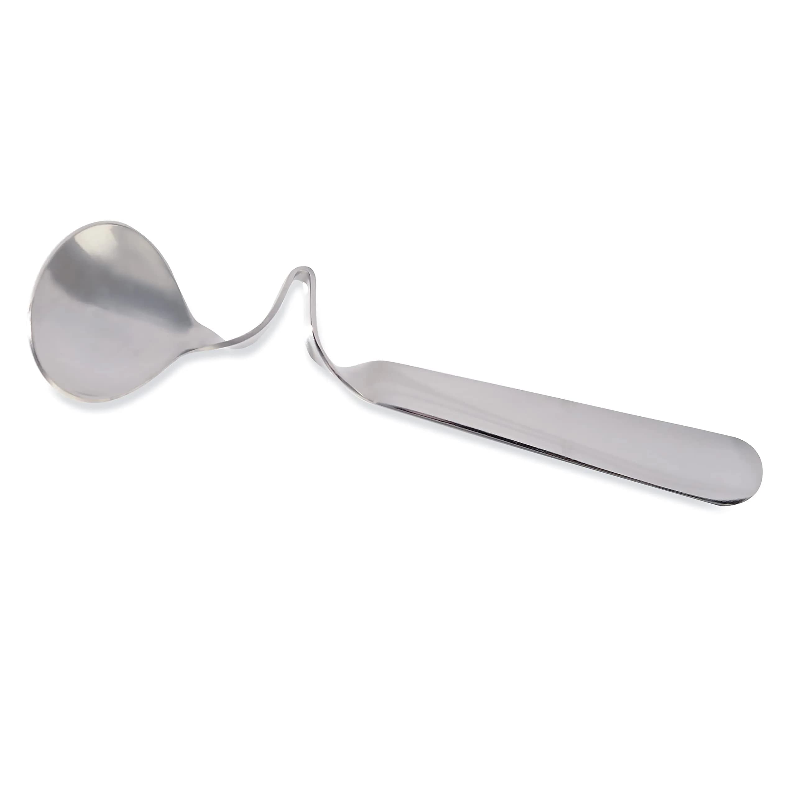 Norpro Silver Stainless Steel Honey/Jam Spoon 14cm (5.5 inch) | Hooks onto Jar Rim - main product image