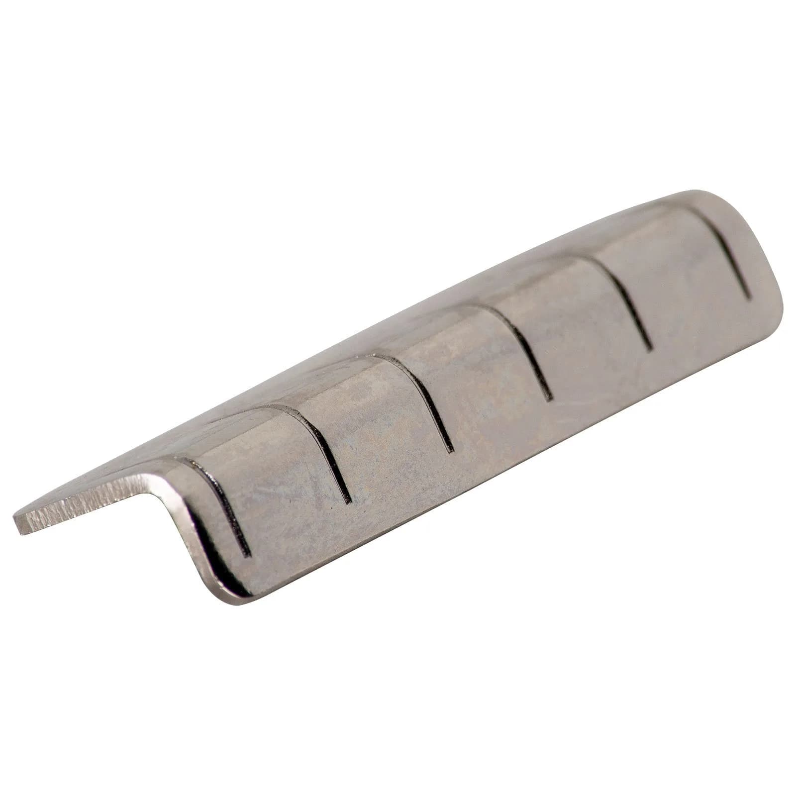 Golden Gate F-3303 Slide Guitar Conversion – Extension Nut | Brass, Silver, Fits Acoustic & Classical Guitars - main product image