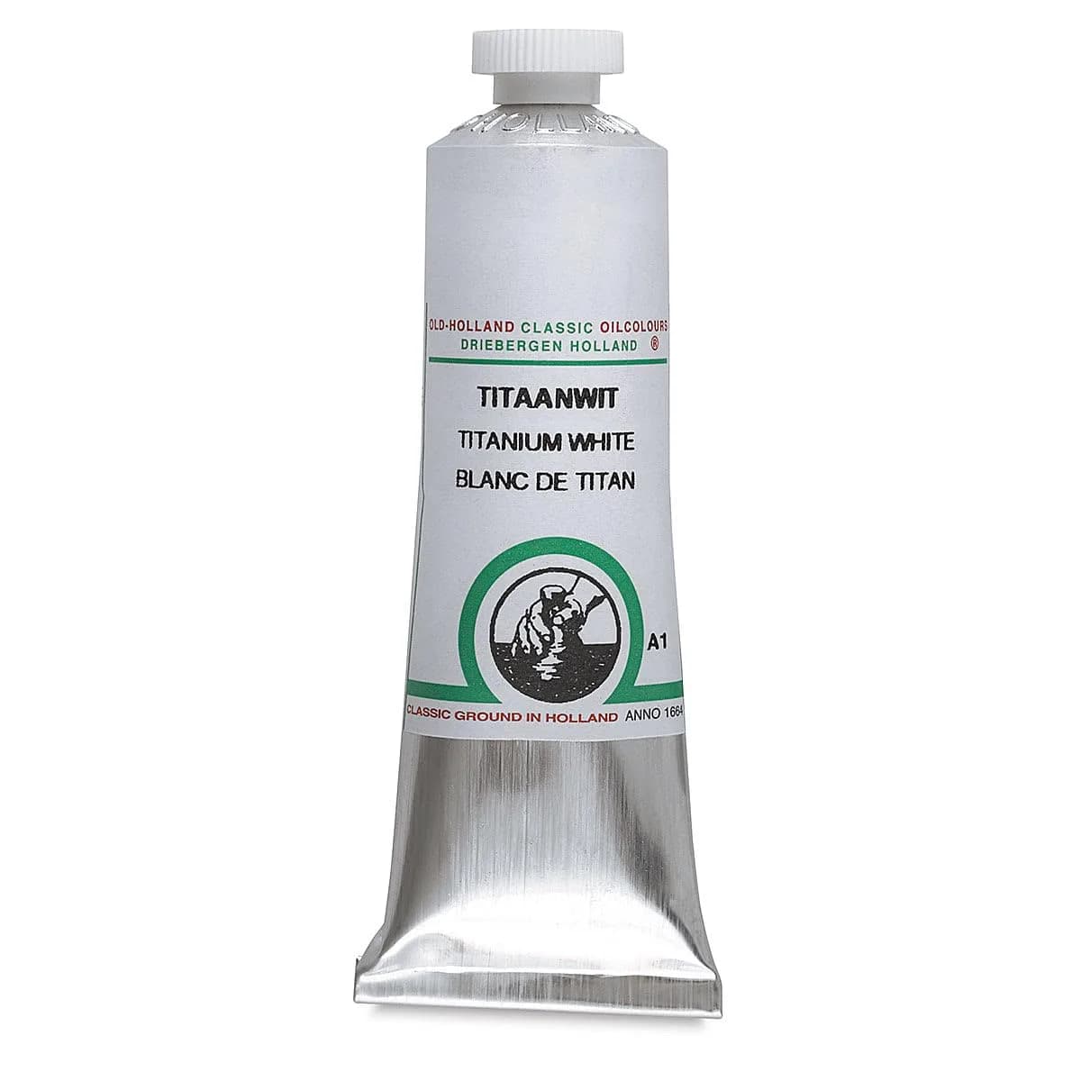 Old Holland Oil 40Ml Titanium White | Lightfast, Heavy Pigment Oil Paint - main product image