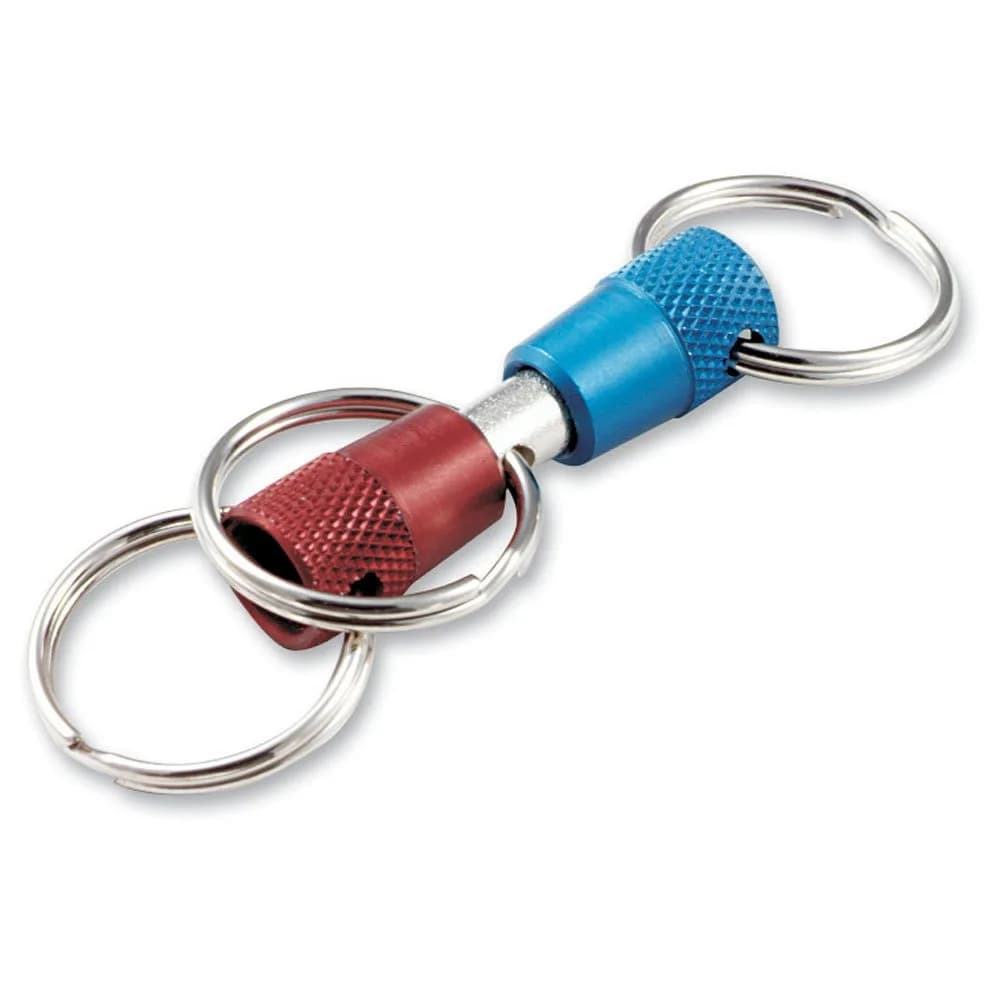 Lucky Line 3-Way Pull Apart Keychain 1 Pack | Sturdy Steel & Anodized Ends
