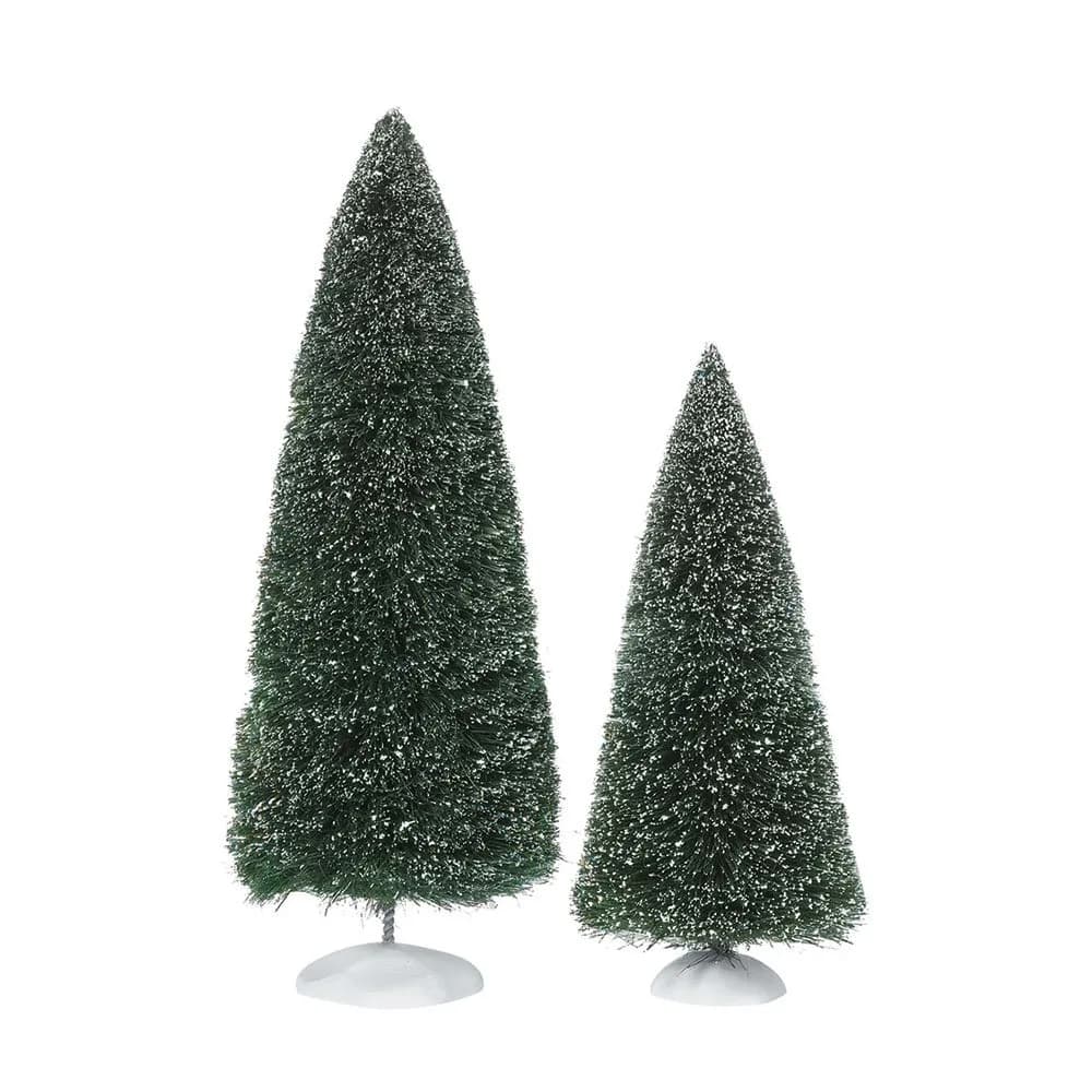 Department 56 Bag-O-Frosted Topiaries Tree Accessory Figurine Set of 2 | Hand-Painted Village Decor - main product image
