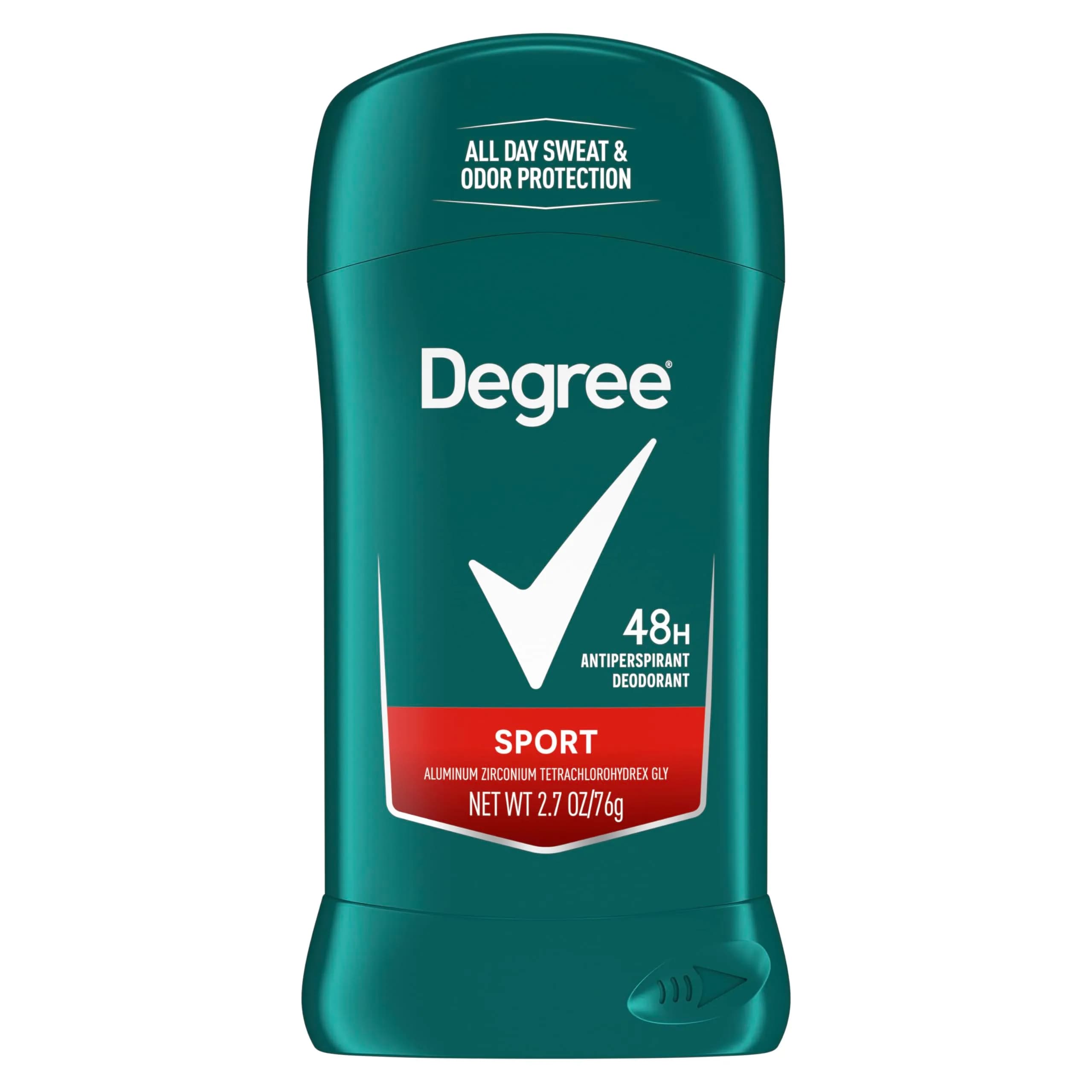 Degree Men Dry Protection Antiperspirant Sport 2.7 oz | 48-Hour Sweat & Odor Shield for Men - main product image