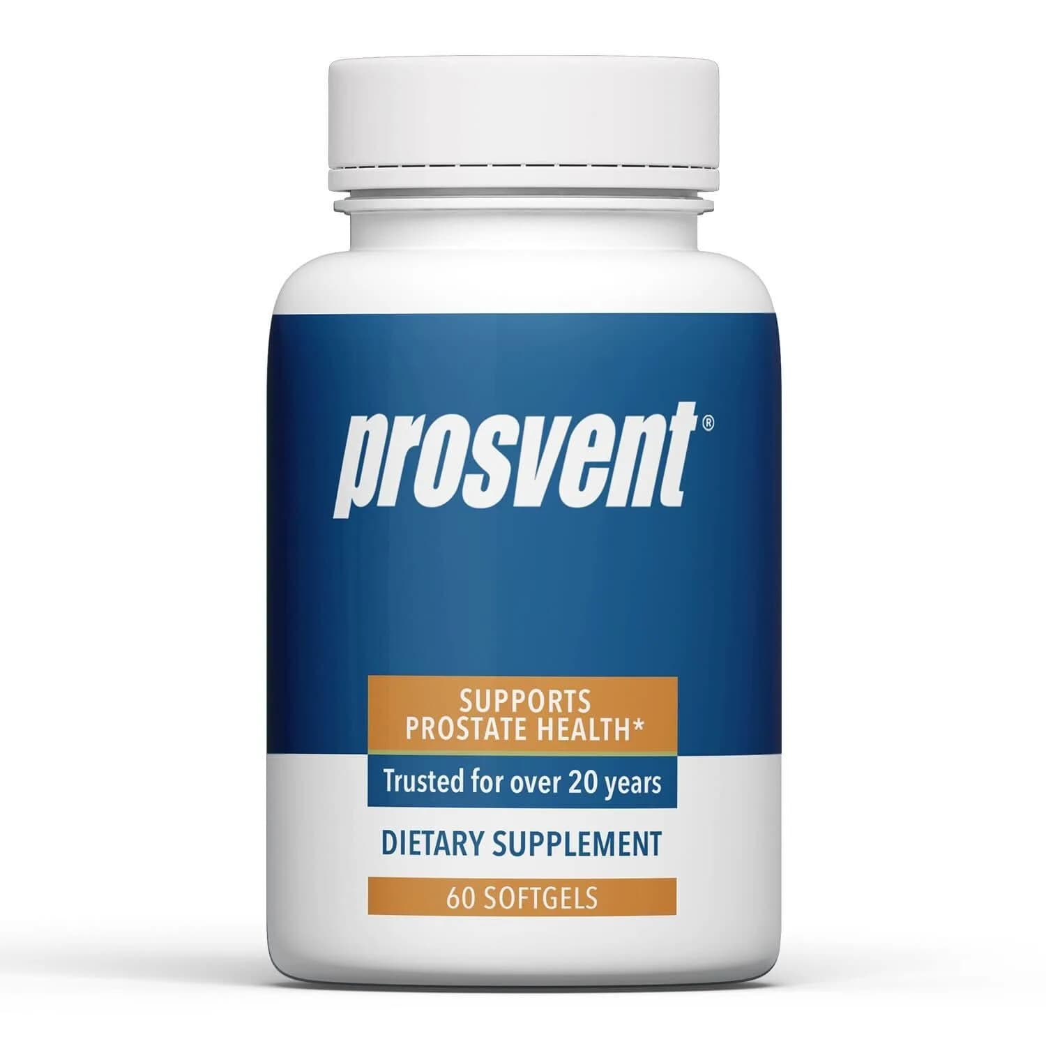 Prosvent Prostate Support with Beta Sitosterol & Stinging Nettle | 60 Ct | Supports Urinary Flow & Bladder Health