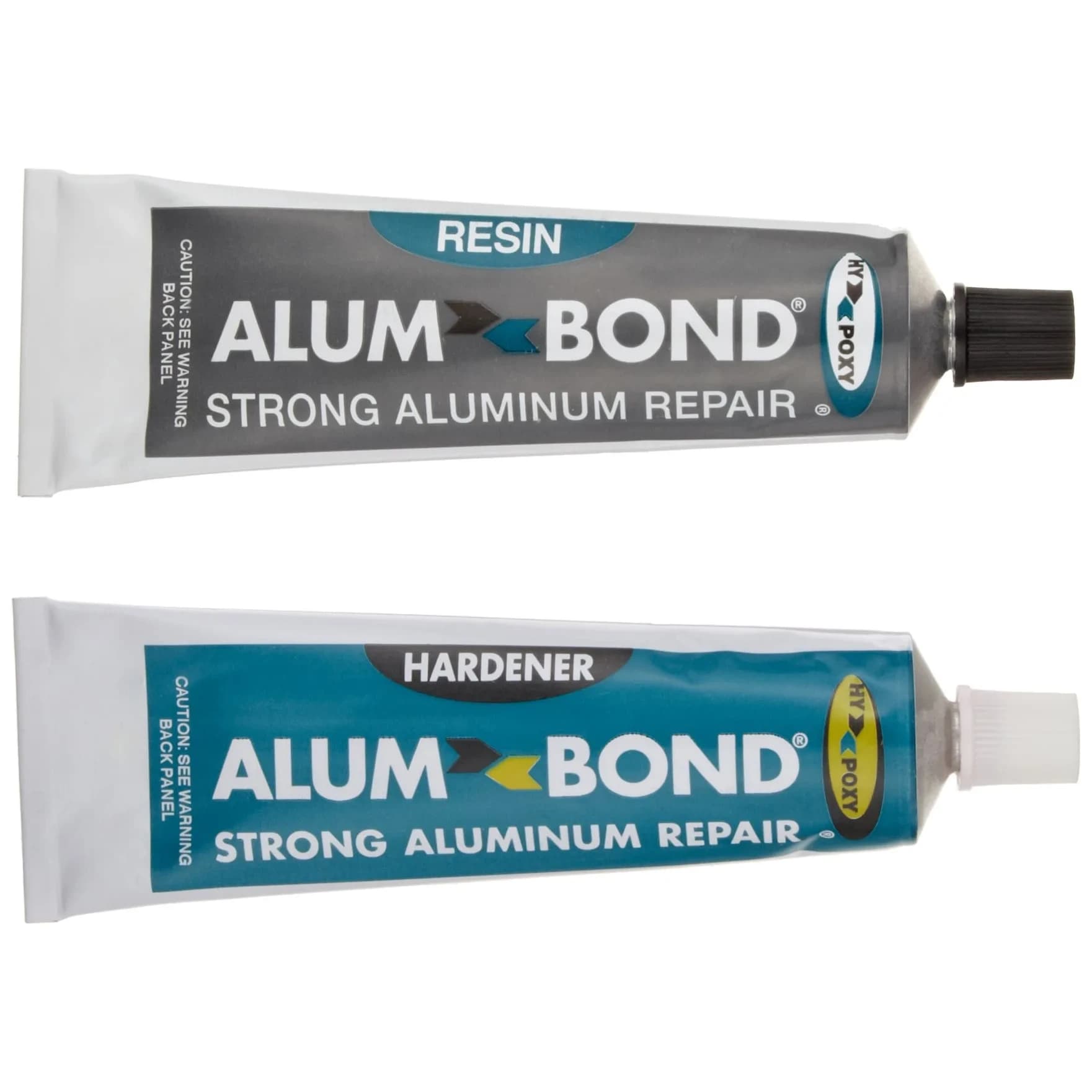 HY-POXY H-450 Alumbond Aluminum Putty Repair Kit 191.7ml (6.5 oz) | Epoxy Metal Weld for Aluminum Repairs - main product image