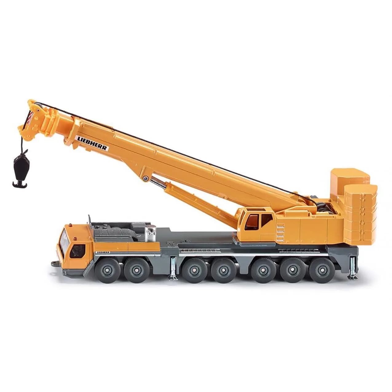 Siku Liebherr Mobile Crane 1:87 Metal/Plastic Yellow Movable Parts | Durable Construction for Construction Fans - main product image