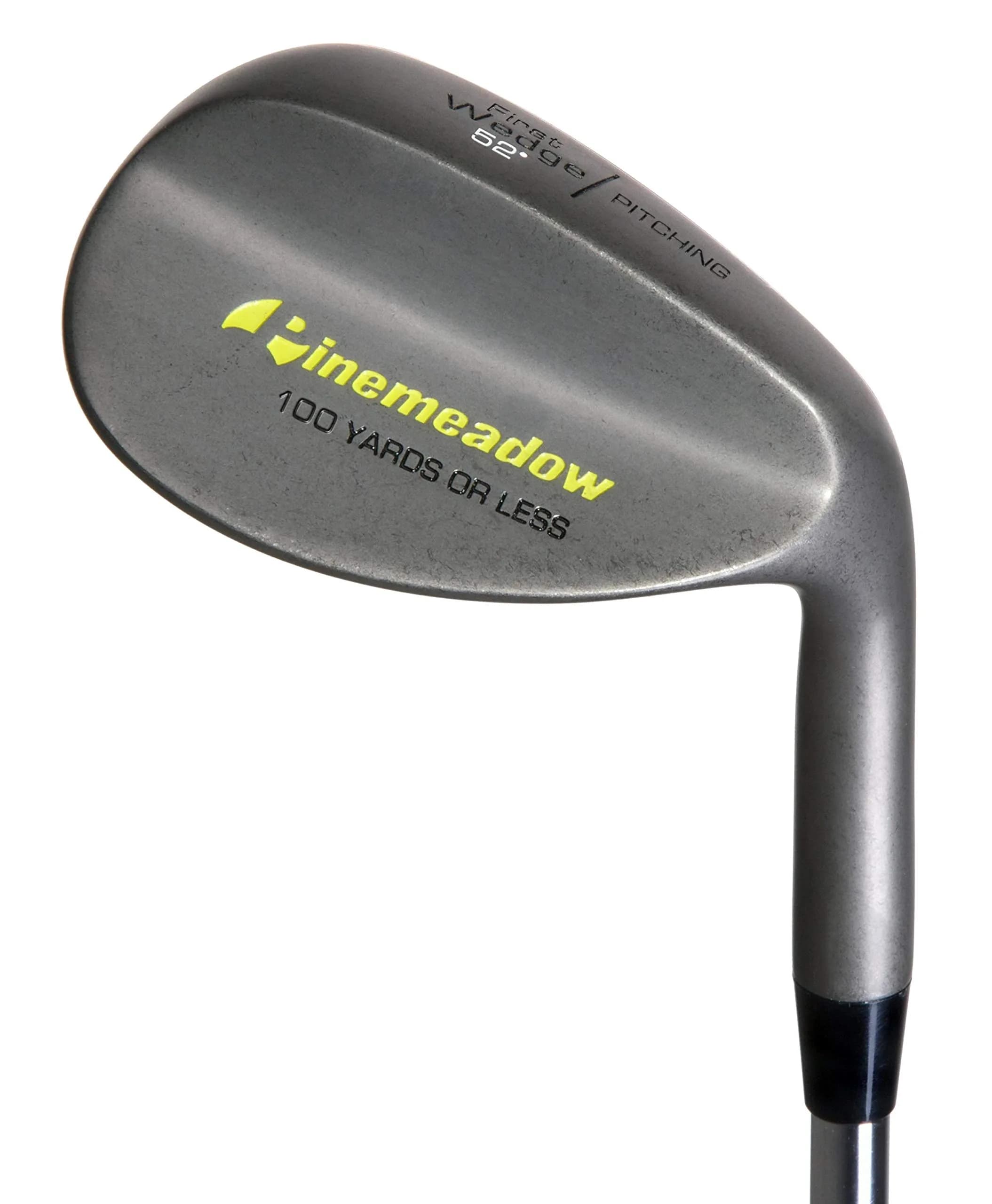 Pinemeadow Wedge (Left-Handed, 52-Degrees) | Large Face & Control for Golfers